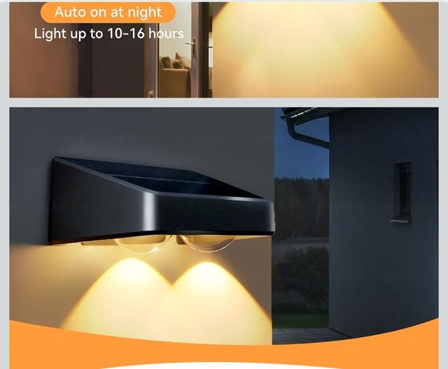 8 Luces Solares LED Multicolor