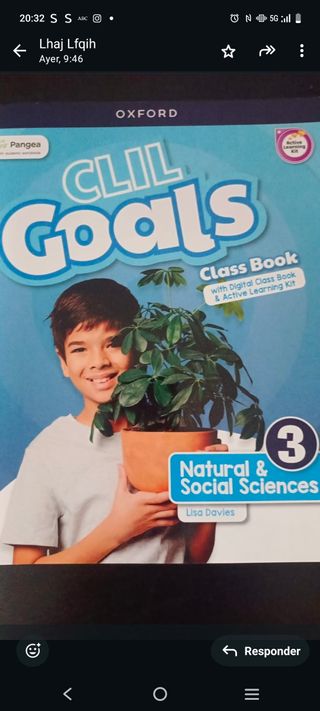 Libro 3 primaria Goals