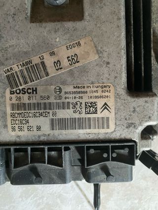 CENTRALITA // ECU BOSCH EDC16C34 9656162188