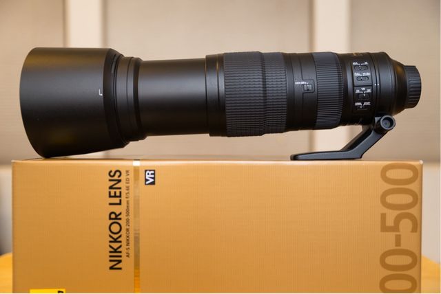 Objetivo Nikon AF-S 200-500mm f/5.6E ED VR