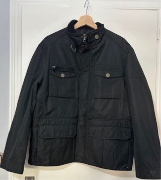 Chaquetón Anorak Negro Talla 50-52 Hombre