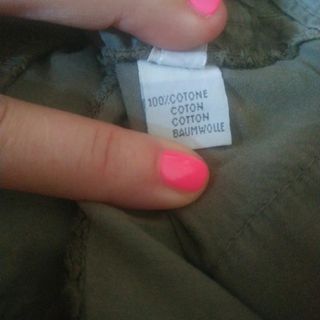 Pantaloni cargo tortora donna