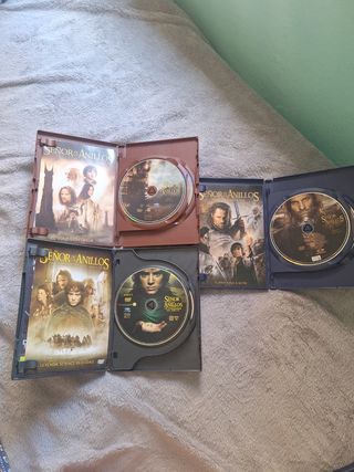 Trilogía El Señor de los Anillos DVD