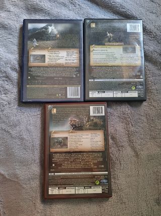 Trilogía El Señor de los Anillos DVD