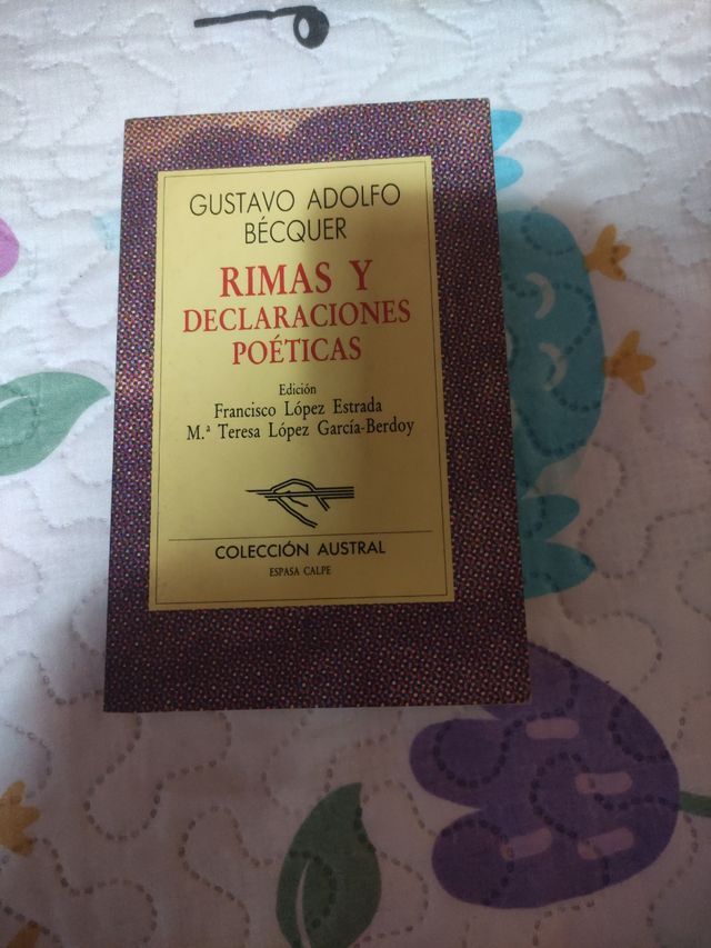 Rimas Y Declaraciones Poeticas (Coleccion Austr...