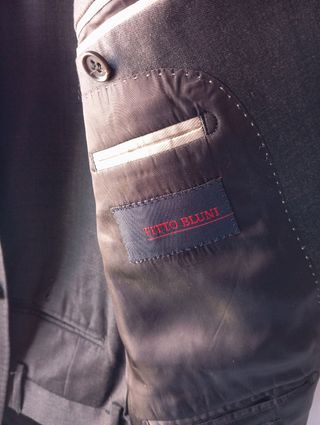 Traje de vestir gris