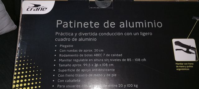 Patinete infantil a estrenar