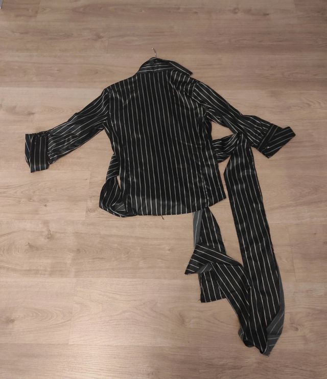 Camisa de vestir mujer Zara Talla M Rayas.