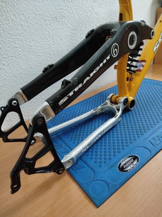 Cuadro Schwinn Straight 6 Amarillo