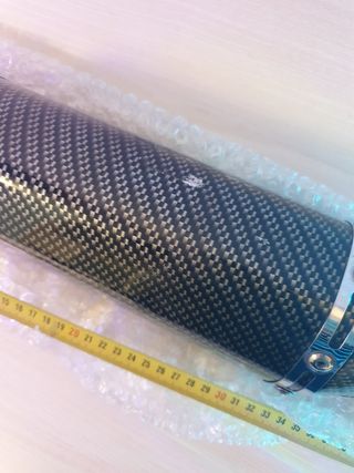 Silenciador Deportivo Moto Carbono