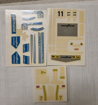 SCALEXTRIC EXIN CALCAS RESTAURACION COCHES