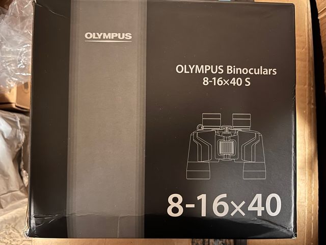 Prismáticos Olympus 8-16x40 S