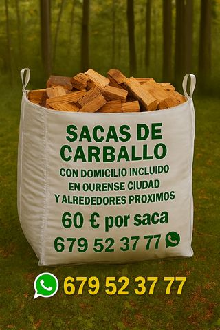 Leña de Carballo a Domicilio en Ourense
