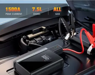 Arrancador y compresor 2 en 1