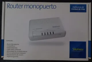 OFERTA!! Router Telefónica Monopuerto ADSL