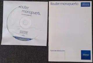 OFERTA!! Router Telefónica Monopuerto ADSL