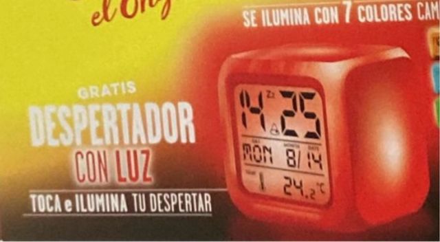 Despertador y Mini Recreativa ColaCao
