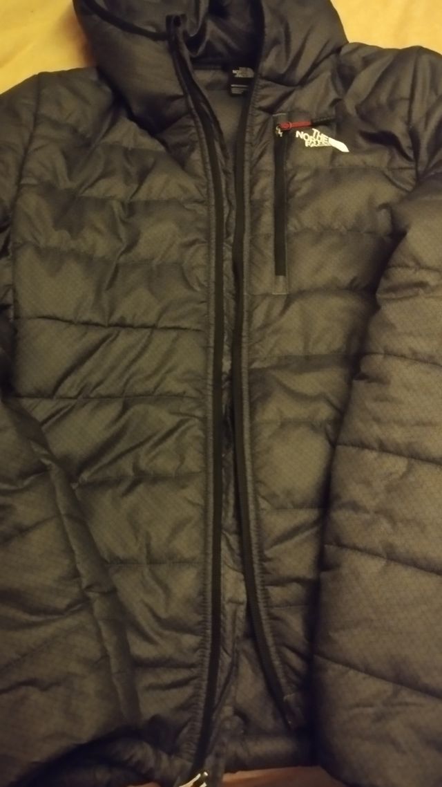 Abrigo The North Face gris talla S 15-16 años