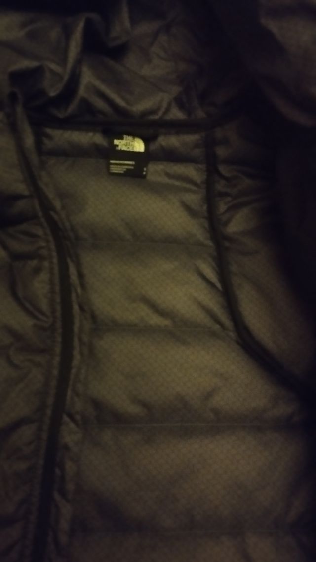 Abrigo The North Face gris talla S 15-16 años