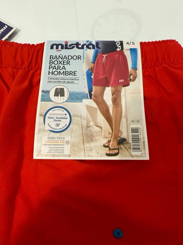 Bañador Mistral Rojo Nuevo