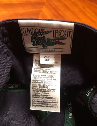 Gorra Lacoste