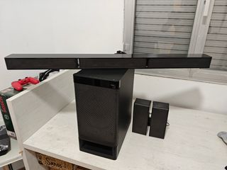 Barra de sonido negra modelo HT-RT3.  Sony 5.1