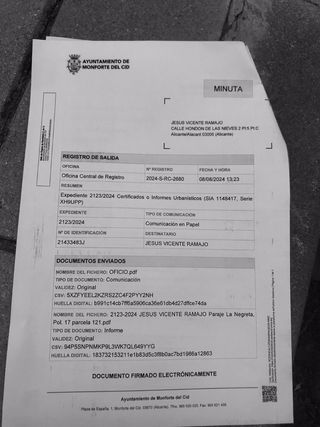 Finca agricola con casi 500 olivos. 18 mint Alican