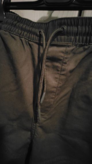 Pantaloncini cargo nero