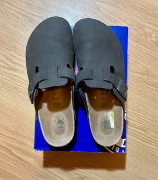 Birkenstock Boston Talla 43 Negro