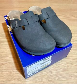 Birkenstock Boston Talla 43 Negro