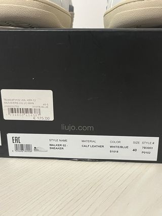 Scarpe Liu Jo Tg 40 Bianco/Blu