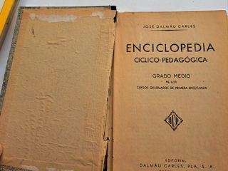Enciclopedia Cíclico-Pedagógica Grado Medio 1949