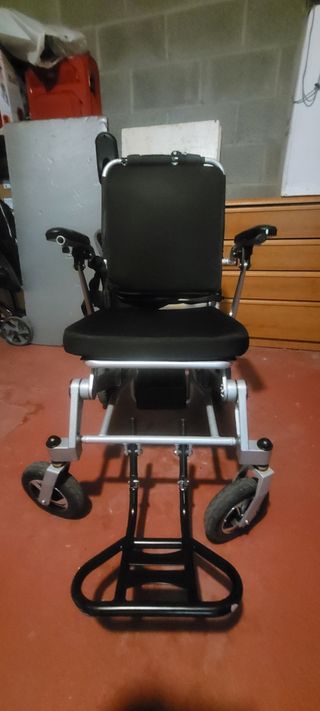 Silla ruedas electrica plegable