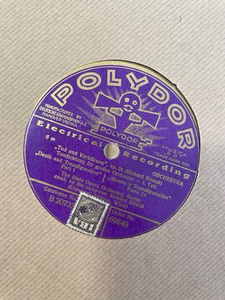 Discos de pizarra gramofono