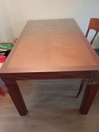 Mesa de madera extensible