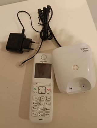 Teléfono Inalámbrico Gigaset AS690H Blanco