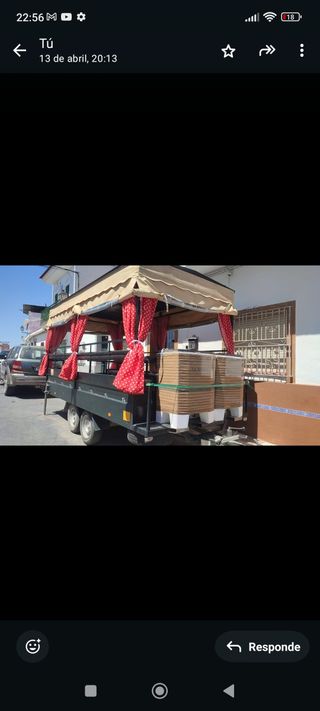 Alquiler Jardinera Manolita 20 plazas