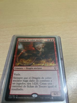 Dragón de cobre anciano - Magic The Gathering