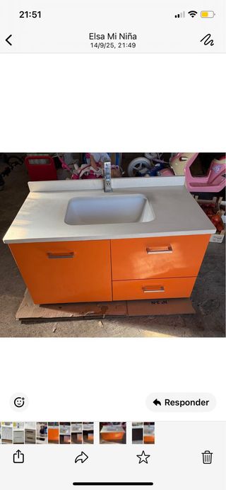 Mueble de baño 90x51 cm