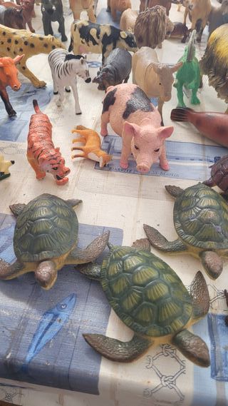 Lote de animales de juguete