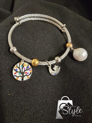 Pulsera Acero Inoxidable Ajustable