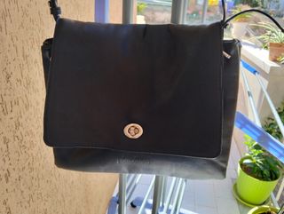 Borsa Pelle Nera Prima Donna