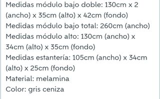 Mueble de salón moderno