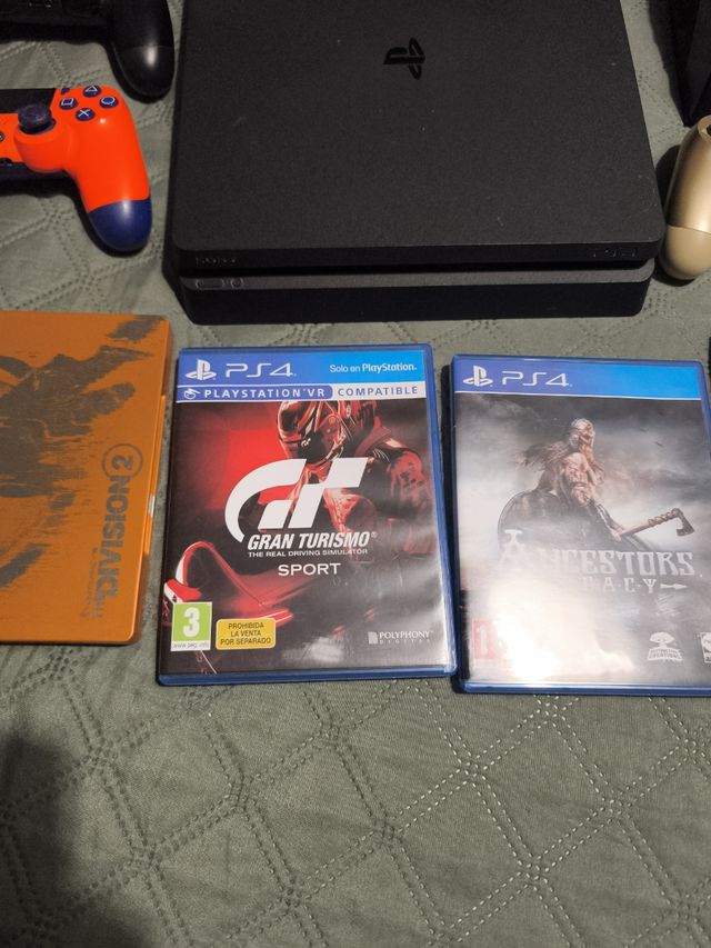 Pack PS4 CON MANDOS Y JUEGOS
