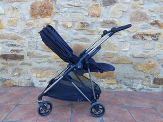 Cybex Melio Duo: Capazo + Silla + Burbujas + bolso