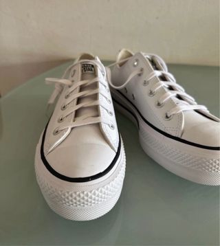 Converse All Star Blancas Plataforma