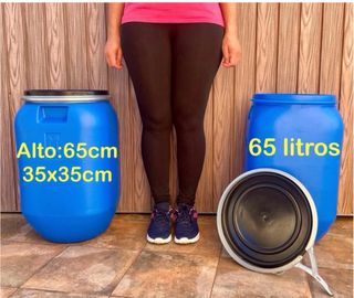Bidones 65 litros. con o sin grifo