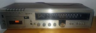 Radio Sony con pletina vintage