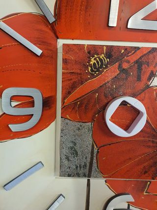 Soporte reloj cuadro grande