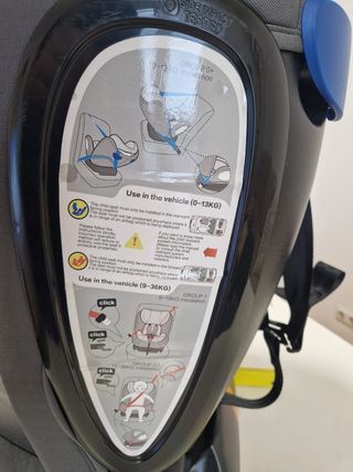 Silla coche niño grupo 0-1-2-3 hasta 36kg